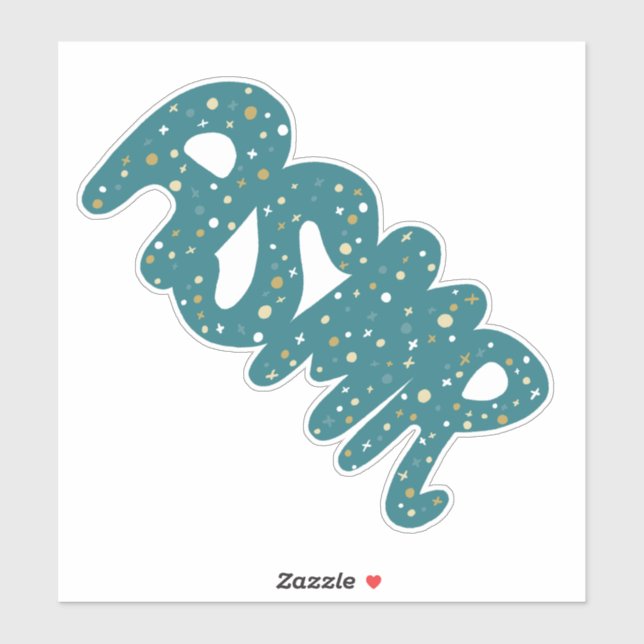 Pegatina ASMR Manejo de agujas Verde azuladas (Hoja)