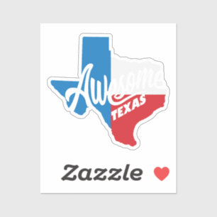 Pegatina Asombroso Texas II