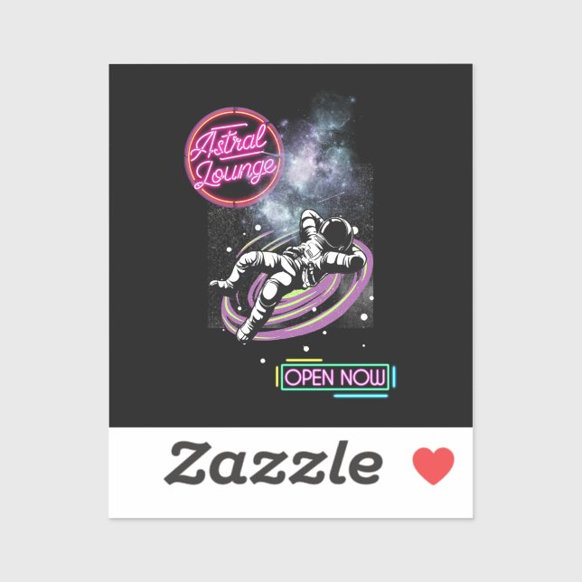 Pegatina Astral Lounge - Sticker (Hoja)