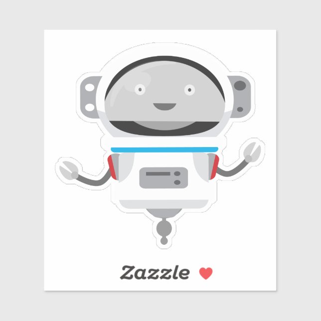 Pegatina Astronauta de Mia (Hoja)