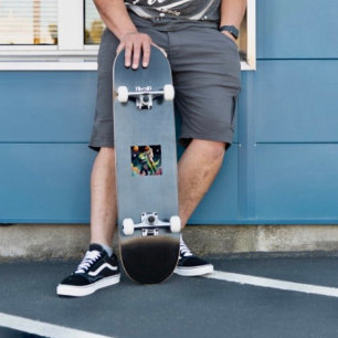 Pegatina Astronauta sobre Dino en el espacio