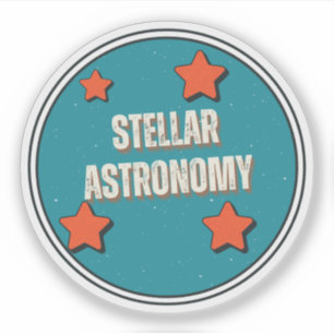 Pegatina Astronomía estelar