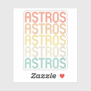 Pegatina Astros femeninos 