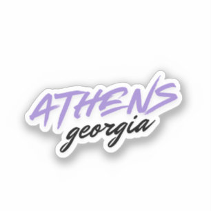 Pegatina Atenas Georgia
