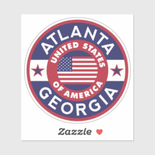 Pegatina ATLANTA, Georgia