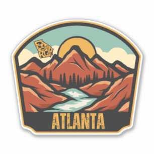 Pegatina Atlanta, Georgia