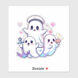 Pegatina ¡Atrapando el alta mar!