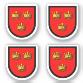 Pegatina Atribución de armas de St. Etheldreda (Audrey) - 4