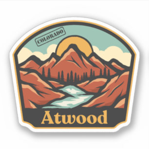 Pegatina Atwood, Colorado