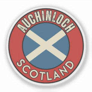 Pegatina Auchinloch (Escocia)