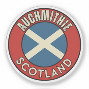 Pegatina Auchmithie, Escocia