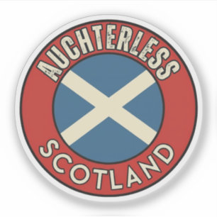 Pegatina Auchterless, Escocia