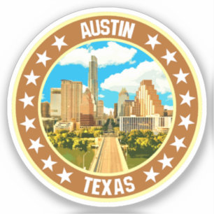 Pegatina Austin