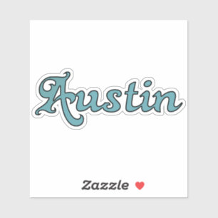 Pegatina Austin Groovy Style