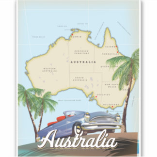 Pegatina Australia