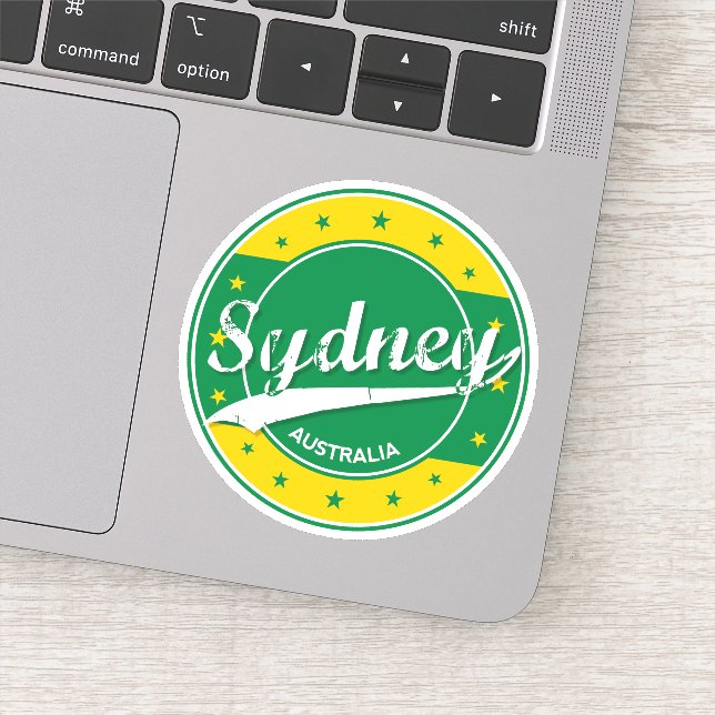 Pegatina Australia, Sydney (Detalle)