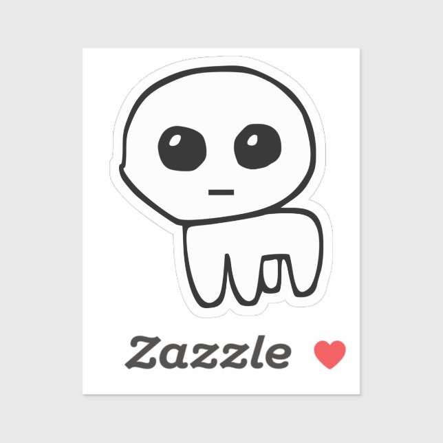 Pegatina Autismo Creatura de TBH Autismo (Hoja)