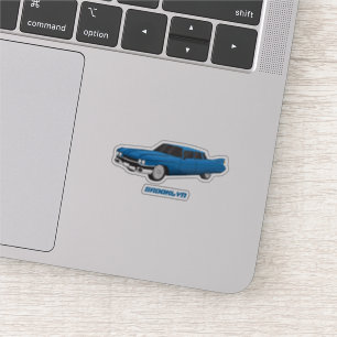 Pegatina Auto clásico Guay blue 1959