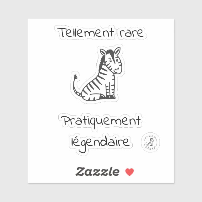 Pegatina Autocollant rare légendaire (Hoja)