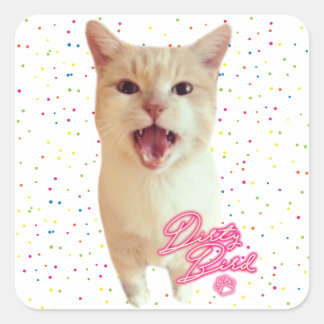 Pegatina autografiado de pájaro sucio