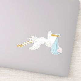 Pegatina Ave cargando a un chico lindo es un chico