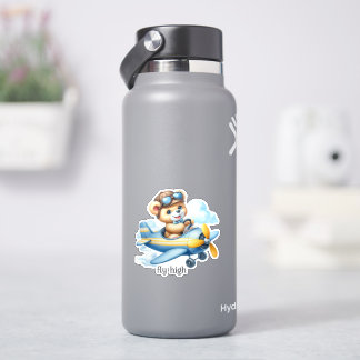 Pegatina Aviación Teddy Bear