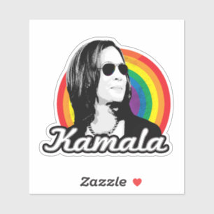 Pegatina Aviadores de Rainbow Kamala