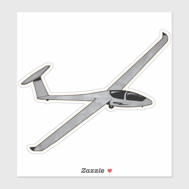 Pegatina Avión de entrenamiento (Hoja)