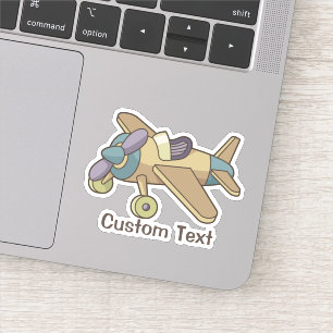 Pegatina Avión de juguetes