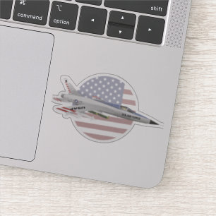 Pegatina Avión militar Thunderchief F-105