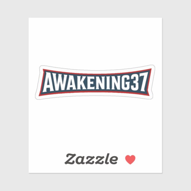 Pegatina Awakening37 Sticker – Slap the Brand. Seal the Gri (Hoja)