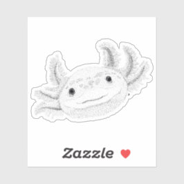 Pegatina Axolotl