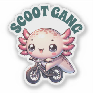 Pegatina Axolotls Cute Pastel New Designs Vinyl St