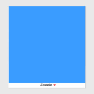 Pegatina Azul celeste (color sólido)