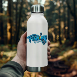 Pegatina azul de suministro de pesca Pegatina de