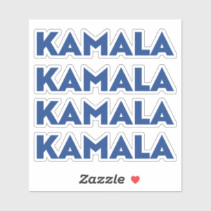 Pegatina Azul "Kamala"