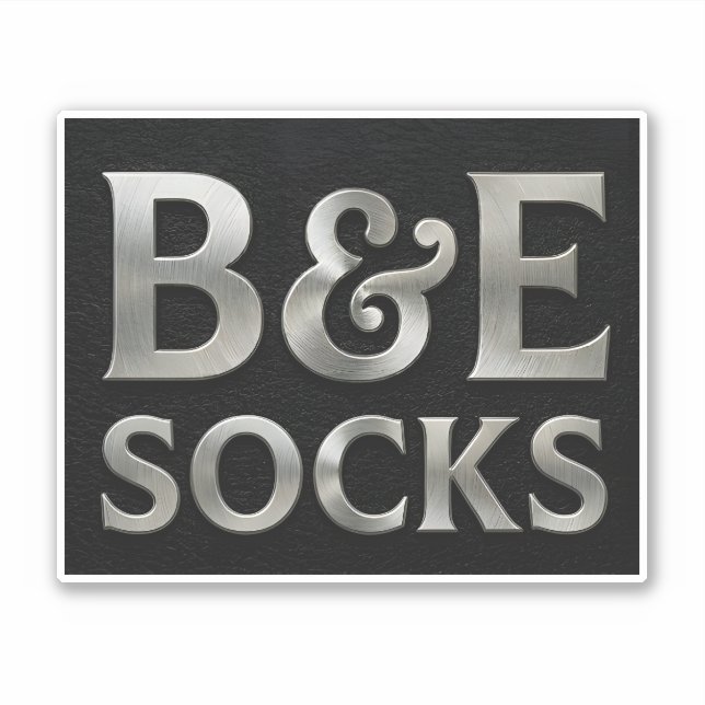 Pegatina B&E Socks 0047920 (Anverso)