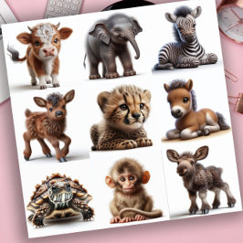 Pegatina Baby Animals Set 2
