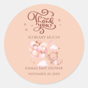 Pegatina Baby Shower Favor