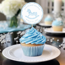 Pegatina Baby Shower Favorito de Blue Rocse Boy