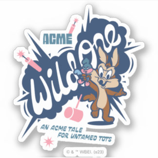 Pegatina Baby WILE E. COYOTE™ - Wild One