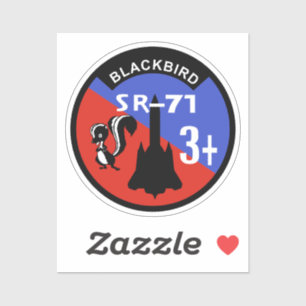 Pegatina Backbird +3 round Emblem