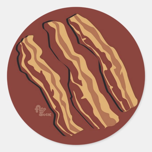 Pegatina Bacon (Anverso)