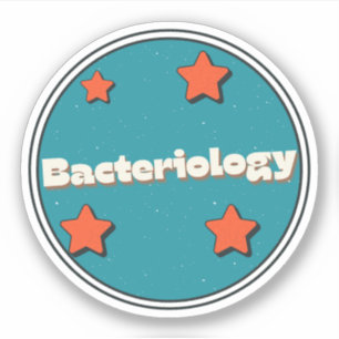 Pegatina Bacteriología
