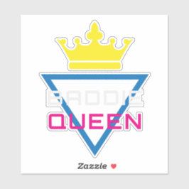 Pegatina Baddie Queen Crown Y2K
