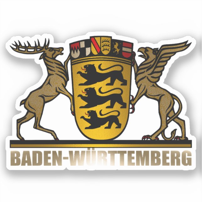 Pegatina Baden-Württemberg (Anverso)