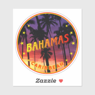 Pegatina Bahamas