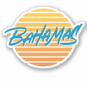 Pegatina Bahamas