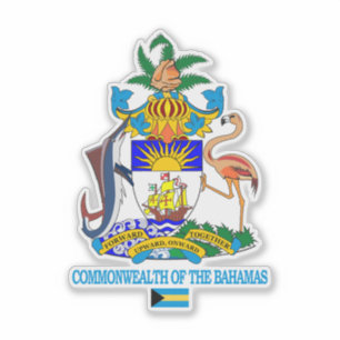 Pegatina Bahamas COA