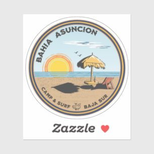 Pegatina Bahía Asunción Baja California Sur México RV